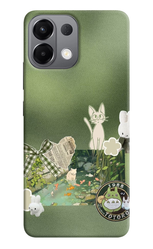 Aesthetic anime Oppo K13 5G Hard Case Back Cover by Casekaro
