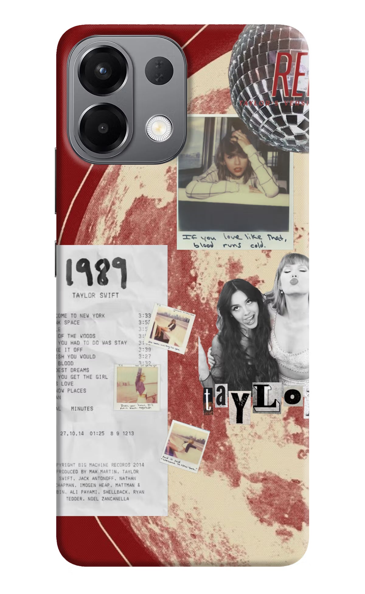 Taylor Swift Oppo K13 5G Back Cover