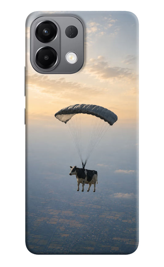Skydiving Cow Oppo K13 5G Hard Case Back Cover by Casekaro