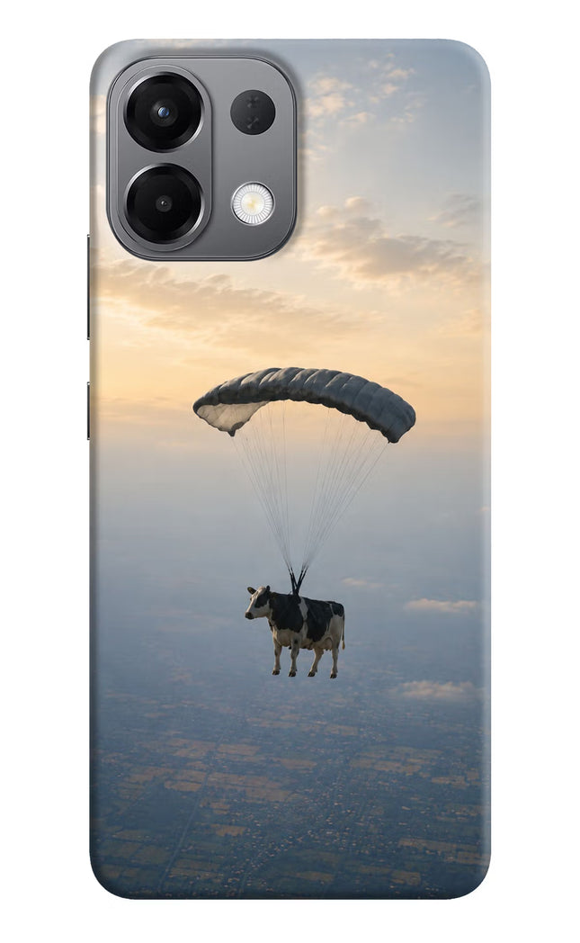 Skydiving Cow Oppo K13 5G Hard Case Back Cover by Casekaro