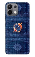 Koi Blue Oppo K13 5G Hard Case Back Cover by Casekaro