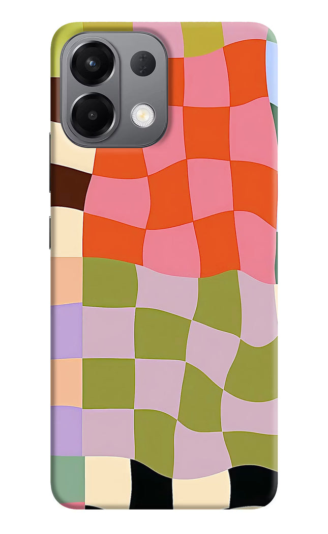 Wavy Grid Oppo K13 5G Hard Case Back Cover by Casekaro