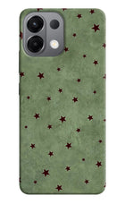 Green Stars Oppo K13 5G Hard Case Back Cover by Casekaro