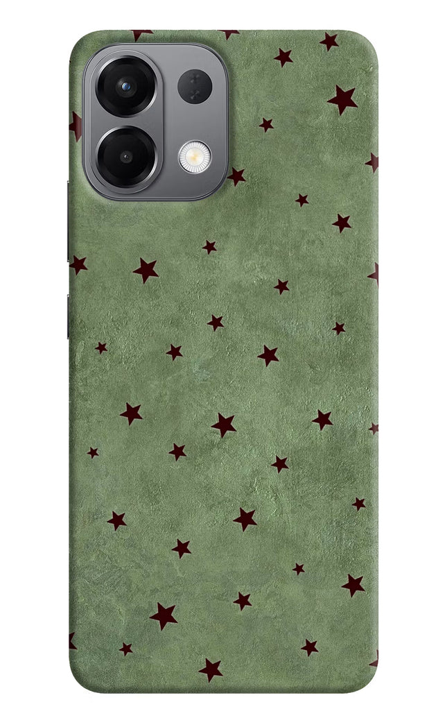Green Stars Oppo K13 5G Hard Case Back Cover by Casekaro