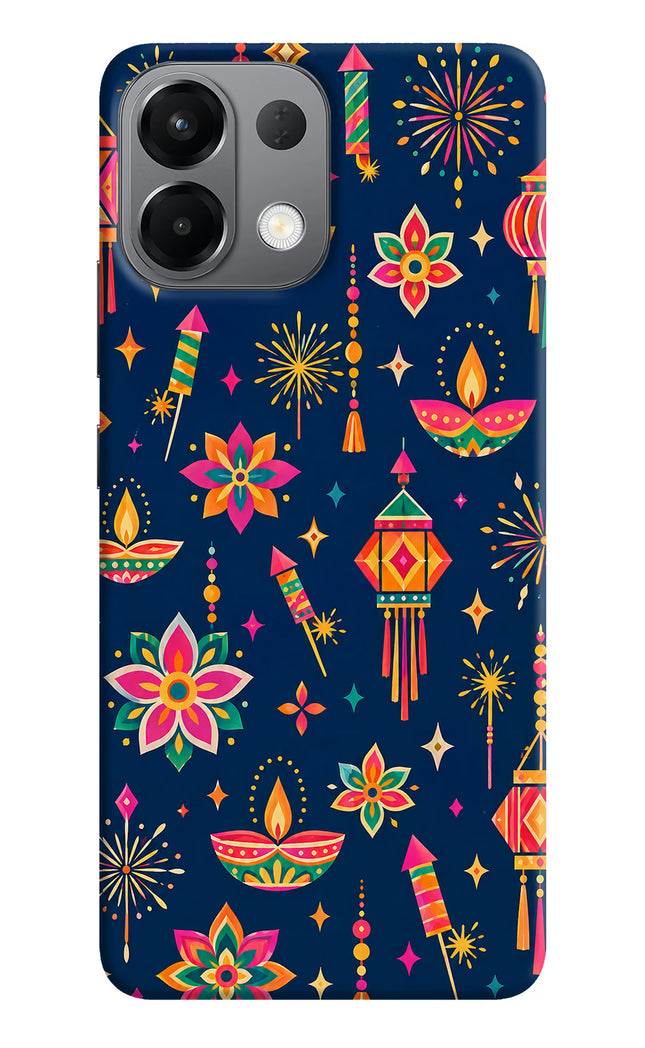 Festive Pop Oppo K13 5G Hard Case Back Cover by Casekaro