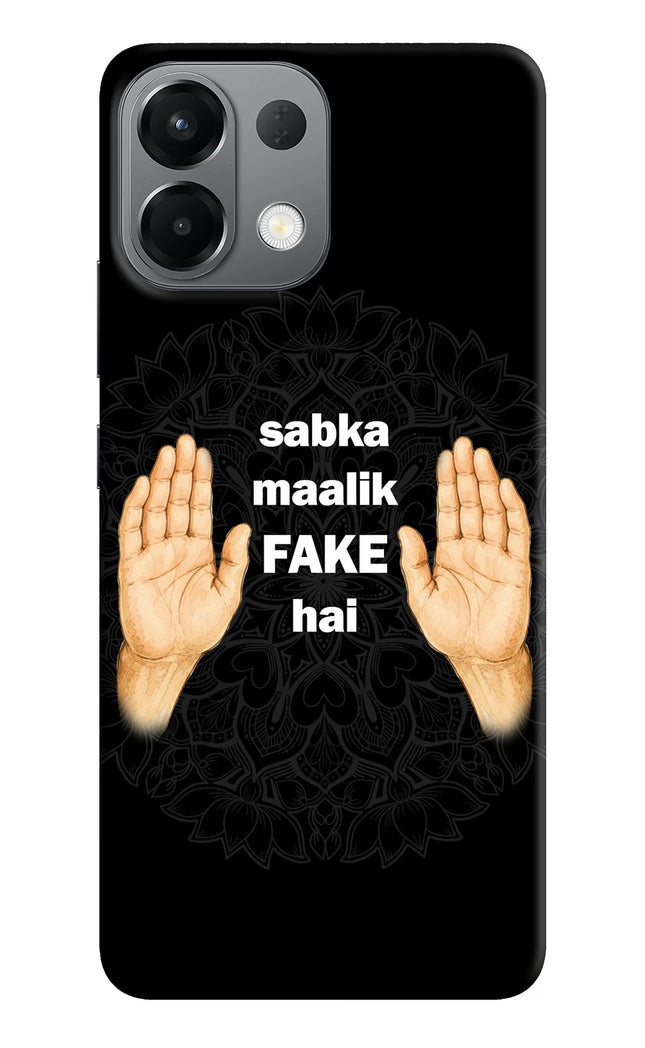 Sabka Malik Fake Oppo K13 5G Hard Case Back Cover by Casekaro