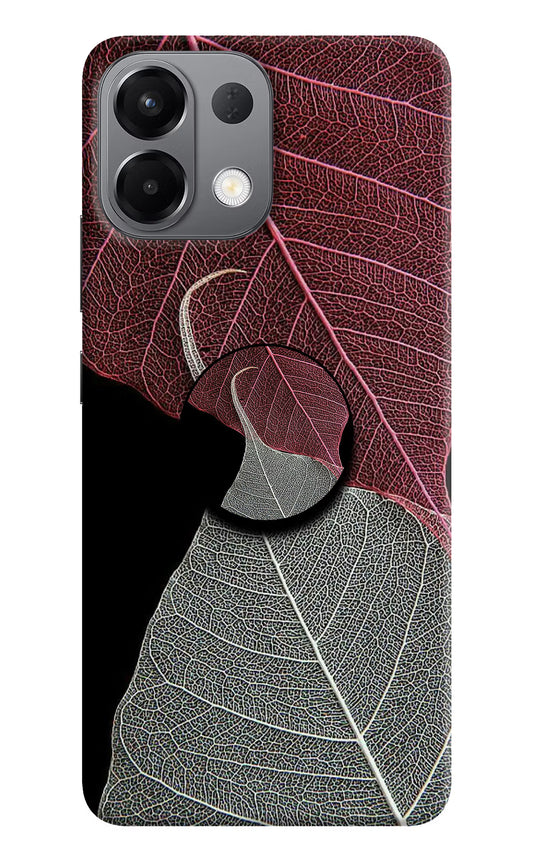 Leaf Pattern Oppo K13 5G Pop Case by Casekaro