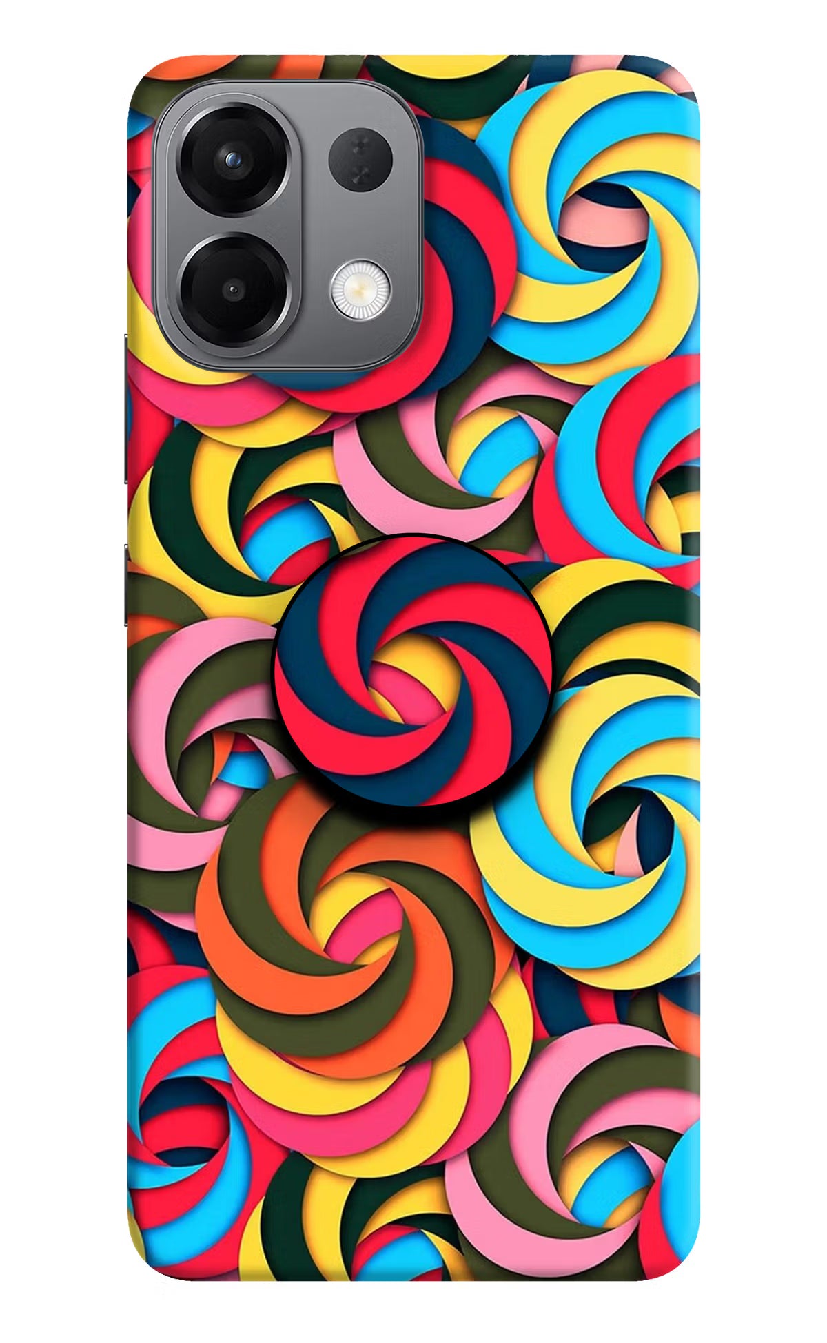 Spiral Pattern Oppo K13 5G Pop Case by Casekaro