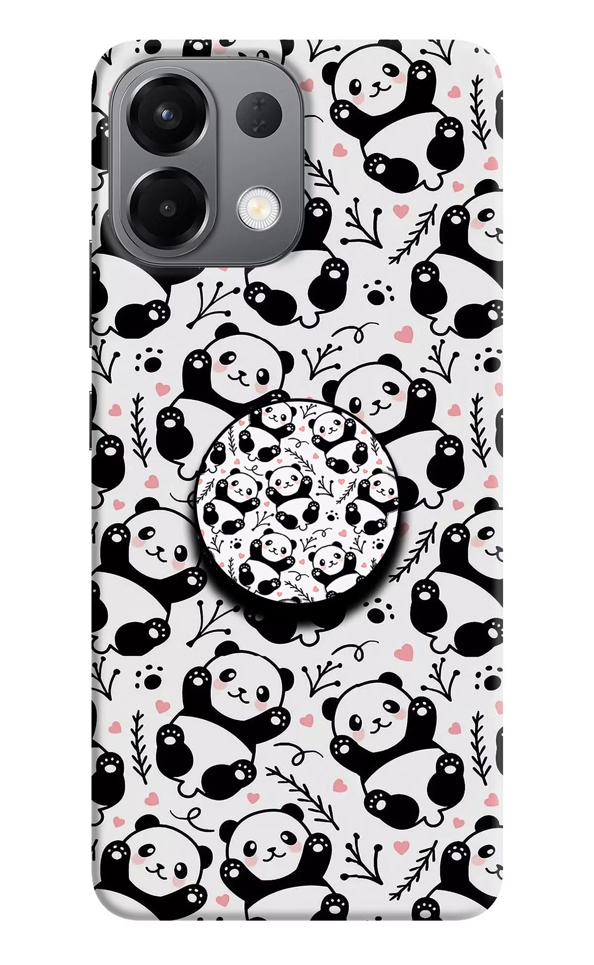 Cute Panda Oppo K13 5G Pop Case by Casekaro