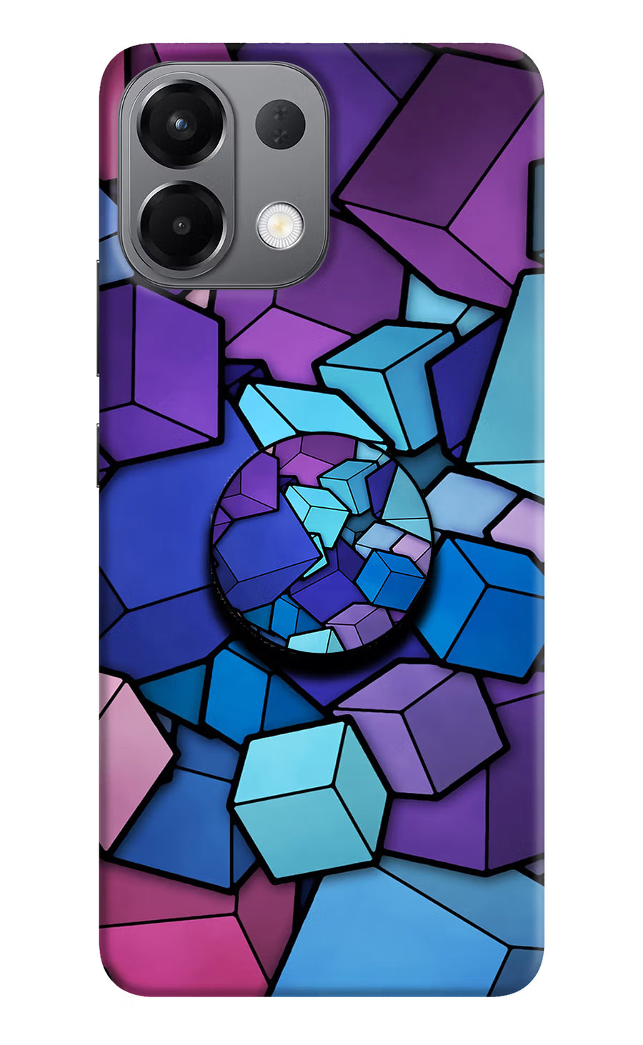 Cubic Abstract Oppo K13 5G Pop Case, Hard case