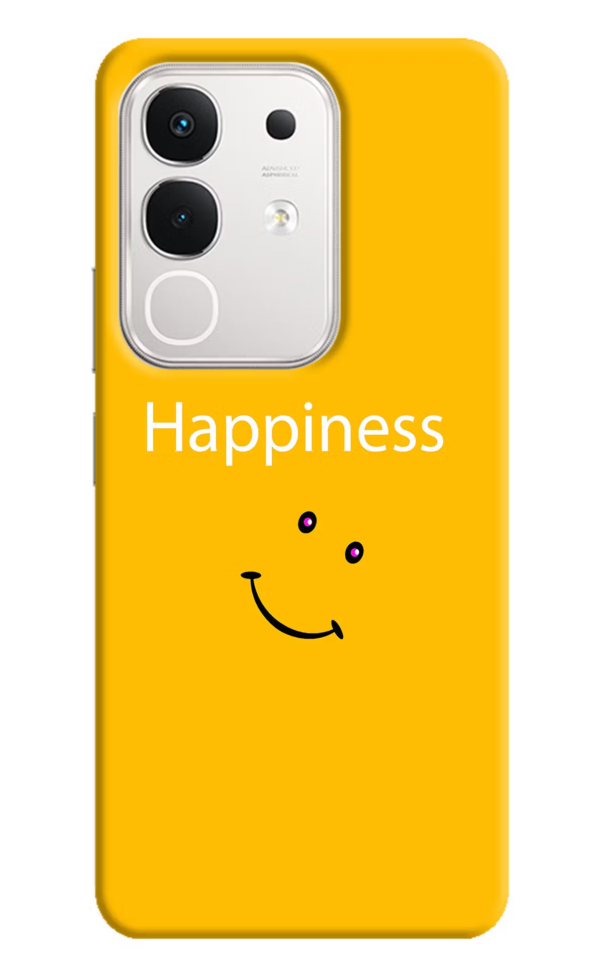 Happiness With Smiley iQOO Z10x 5G Hard Case Back Cover by Casekaro
