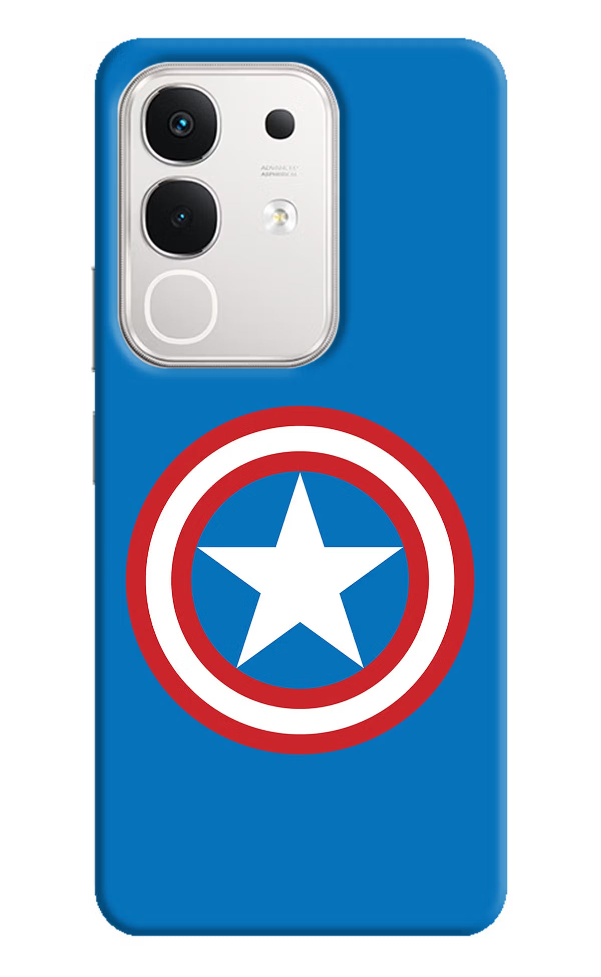 Captain America Logo iQOO Z10x 5G Hard Case Back Cover by Casekaro