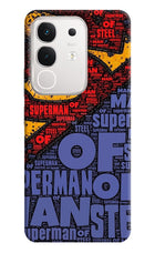 Superman iQOO Z10x 5G Hard Case Back Cover by Casekaro