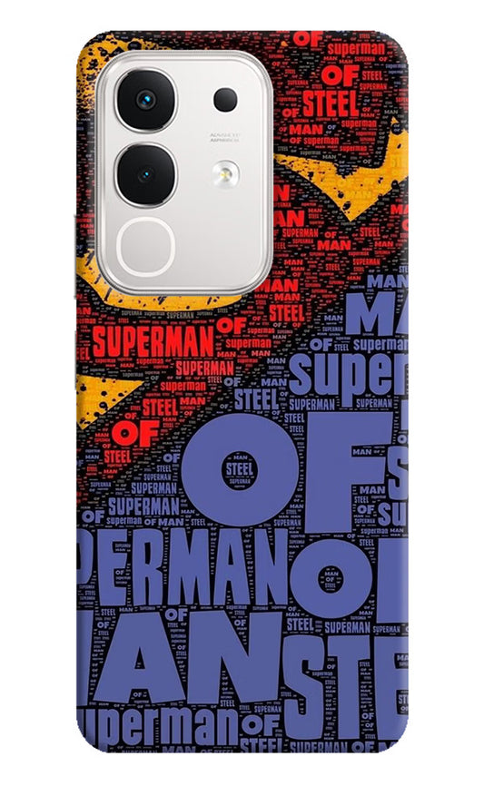 Superman iQOO Z10x 5G Hard Case Back Cover by Casekaro