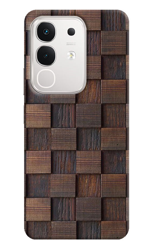 Wooden Cube Design iQOO Z10x 5G Hard Case Back Cover by Casekaro