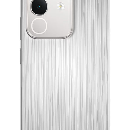 Wooden Grey Texture iQOO Z10x 5G Hard Case Back Cover by Casekaro
