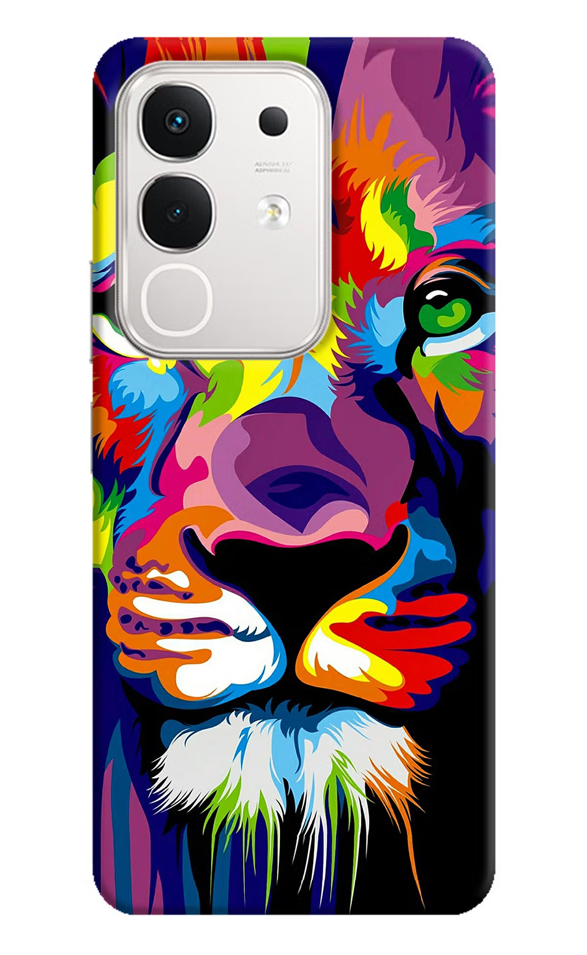 Lion iQOO Z10x 5G Hard Case Back Cover by Casekaro