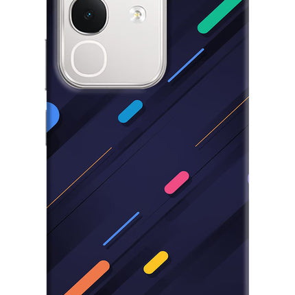 Abstract Design iQOO Z10x 5G Hard Case Back Cover by Casekaro