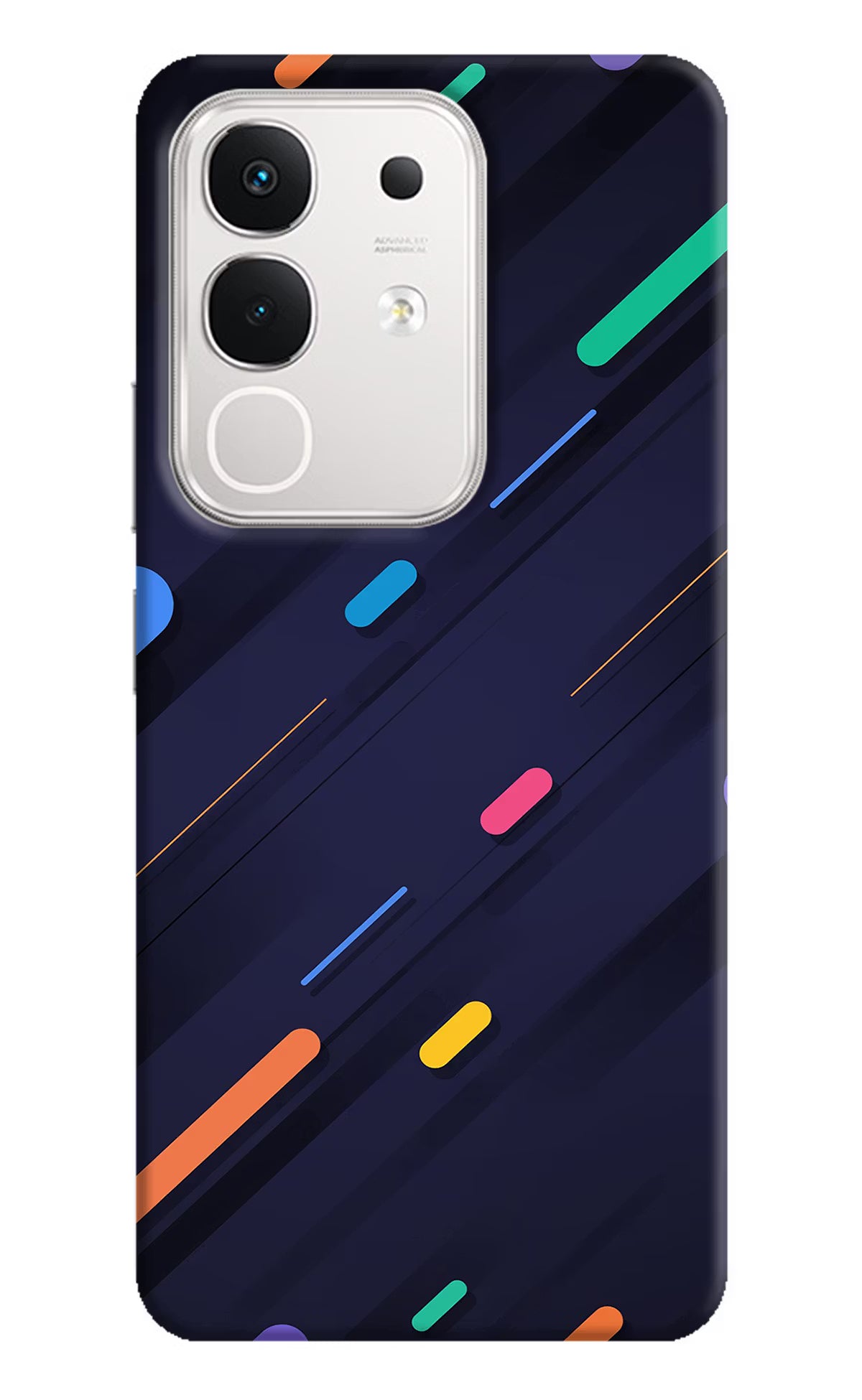 Abstract Design iQOO Z10x 5G Hard Case Back Cover by Casekaro