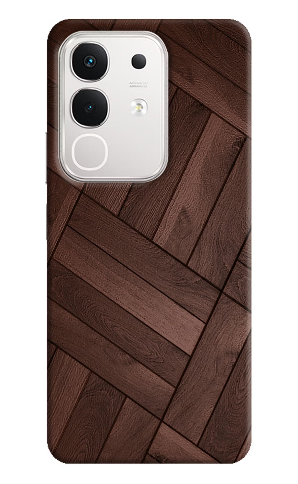 Wooden Texture Design iQOO Z10x 5G Hard Case Back Cover by Casekaro