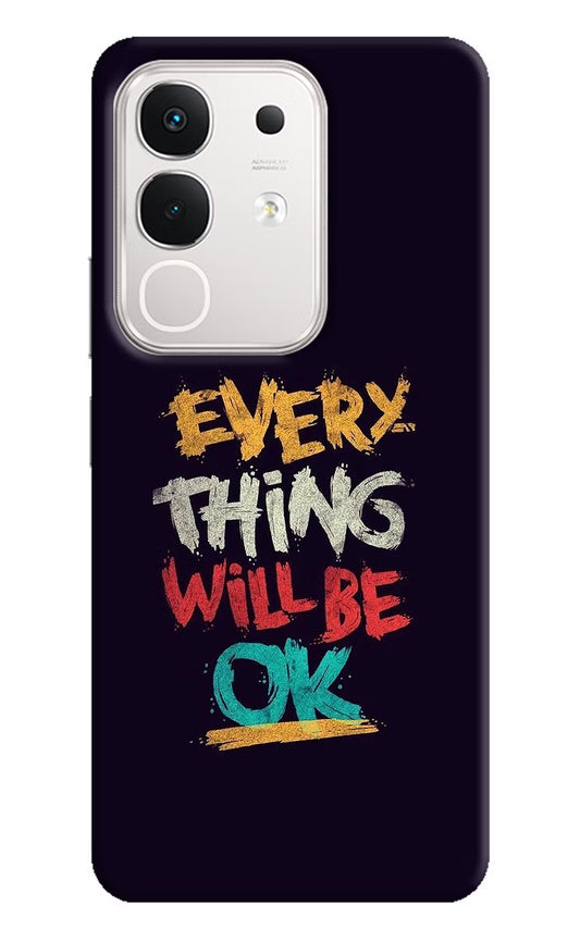 Everything Will Be Ok iQOO Z10x 5G Hard Case Back Cover by Casekaro