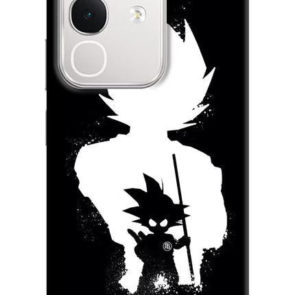 Goku Shadow iQOO Z10x 5G Hard Case Back Cover by Casekaro