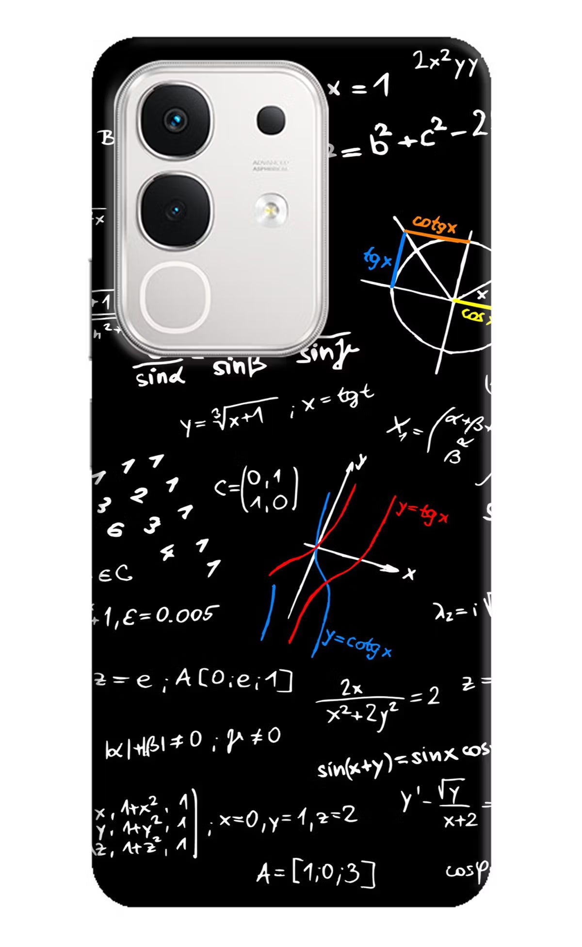 Mathematics Formula iQOO Z10x 5G Hard Case Back Cover by Casekaro
