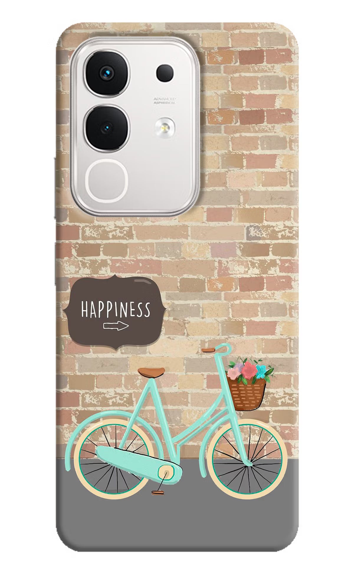 Happiness Artwork iQOO Z10x 5G Hard Case Back Cover by Casekaro