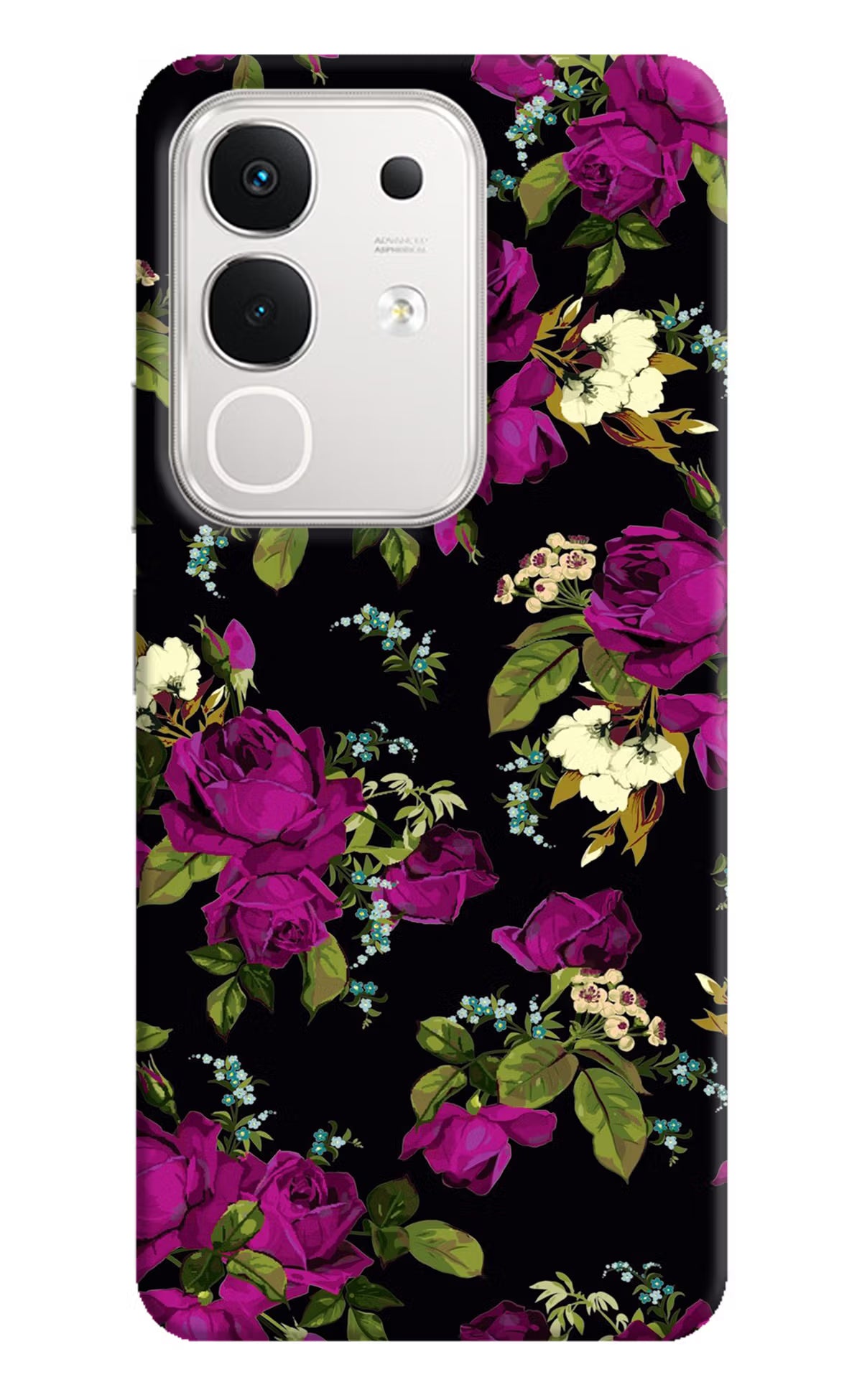Flowers iQOO Z10x 5G Hard Case Back Cover by Casekaro