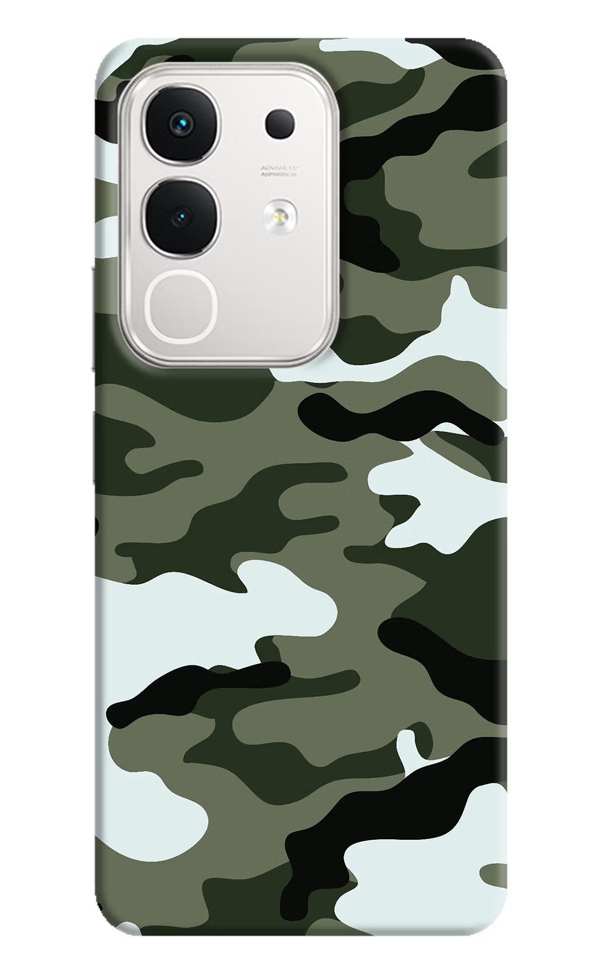 Camouflage iQOO Z10x 5G Hard Case Back Cover by Casekaro