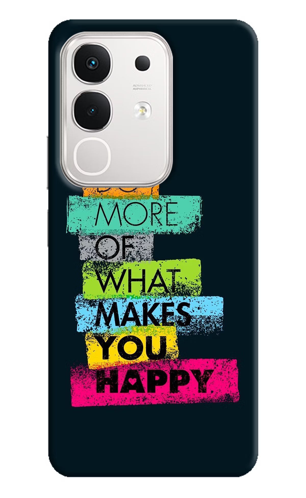 Do More Of What Makes You Happy iQOO Z10x 5G Hard Case Back Cover by Casekaro