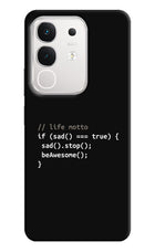 Life Motto Code iQOO Z10x 5G Hard Case Back Cover by Casekaro