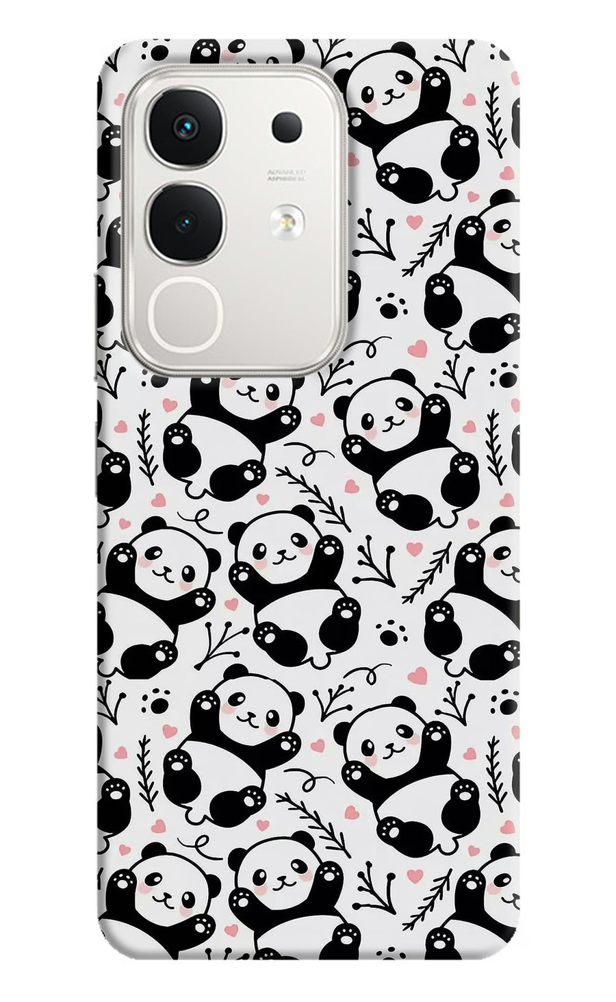 Cute Panda iQOO Z10x 5G Back Cover, Hard case