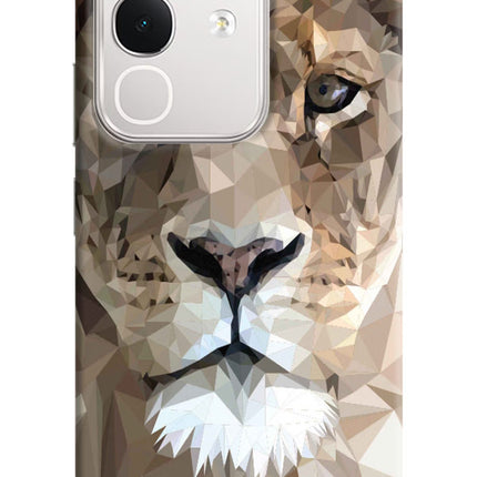 Lion Art iQOO Z10x 5G Hard Case Back Cover by Casekaro
