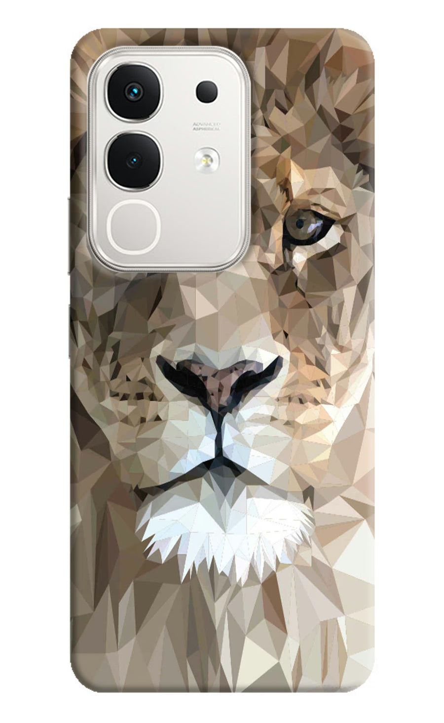 Lion Art iQOO Z10x 5G Back Cover, Hard case