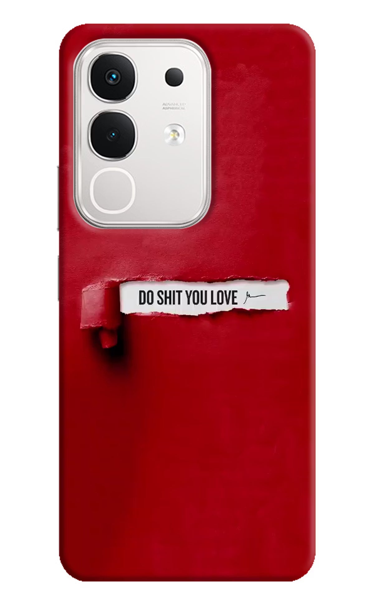 Do Shit You Love iQOO Z10x 5G Hard Case Back Cover by Casekaro