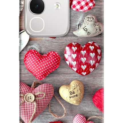 Love Wallpaper iQOO Z10x 5G Hard Case Back Cover by Casekaro