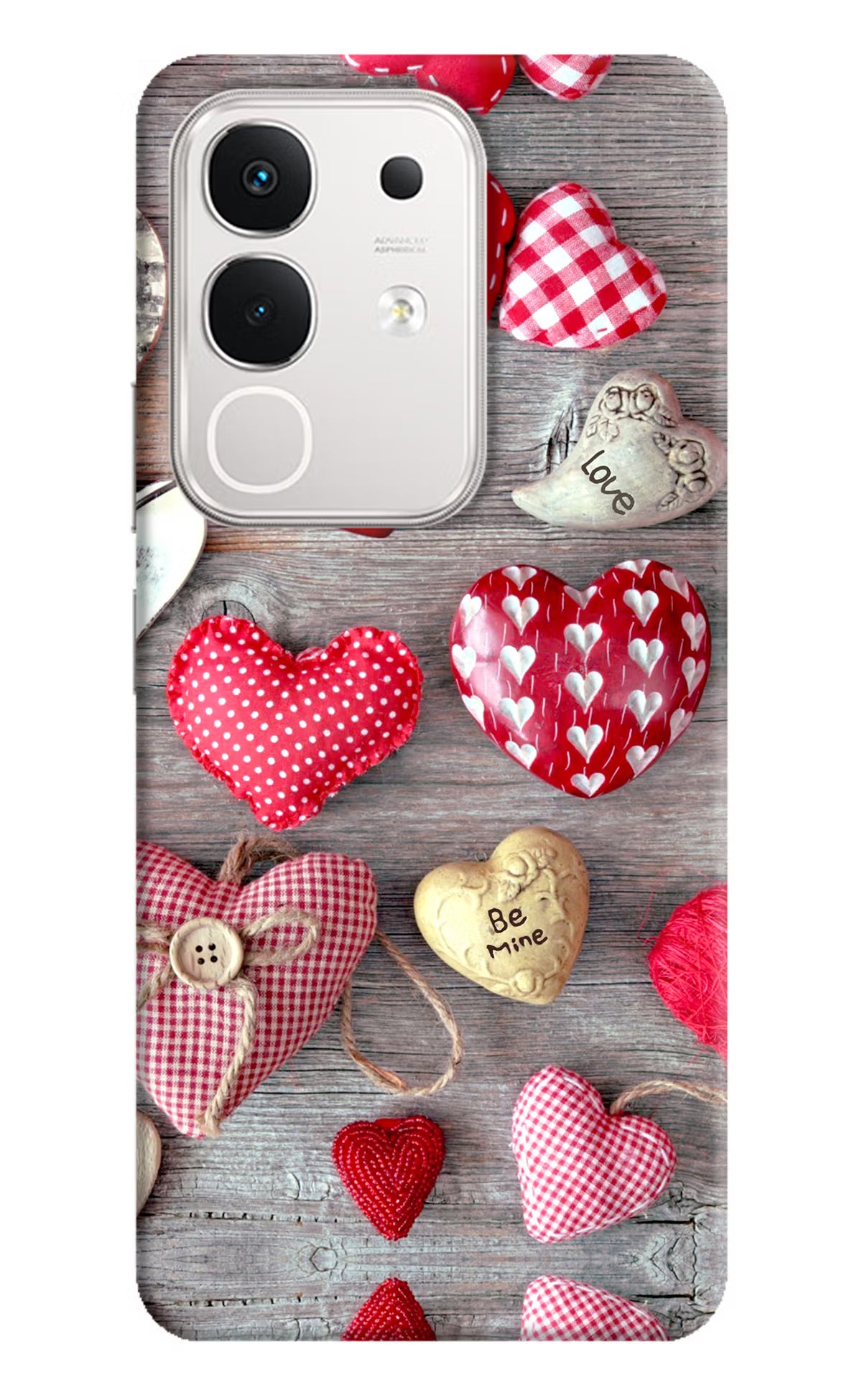 Love Wallpaper iQOO Z10x 5G Hard Case Back Cover by Casekaro