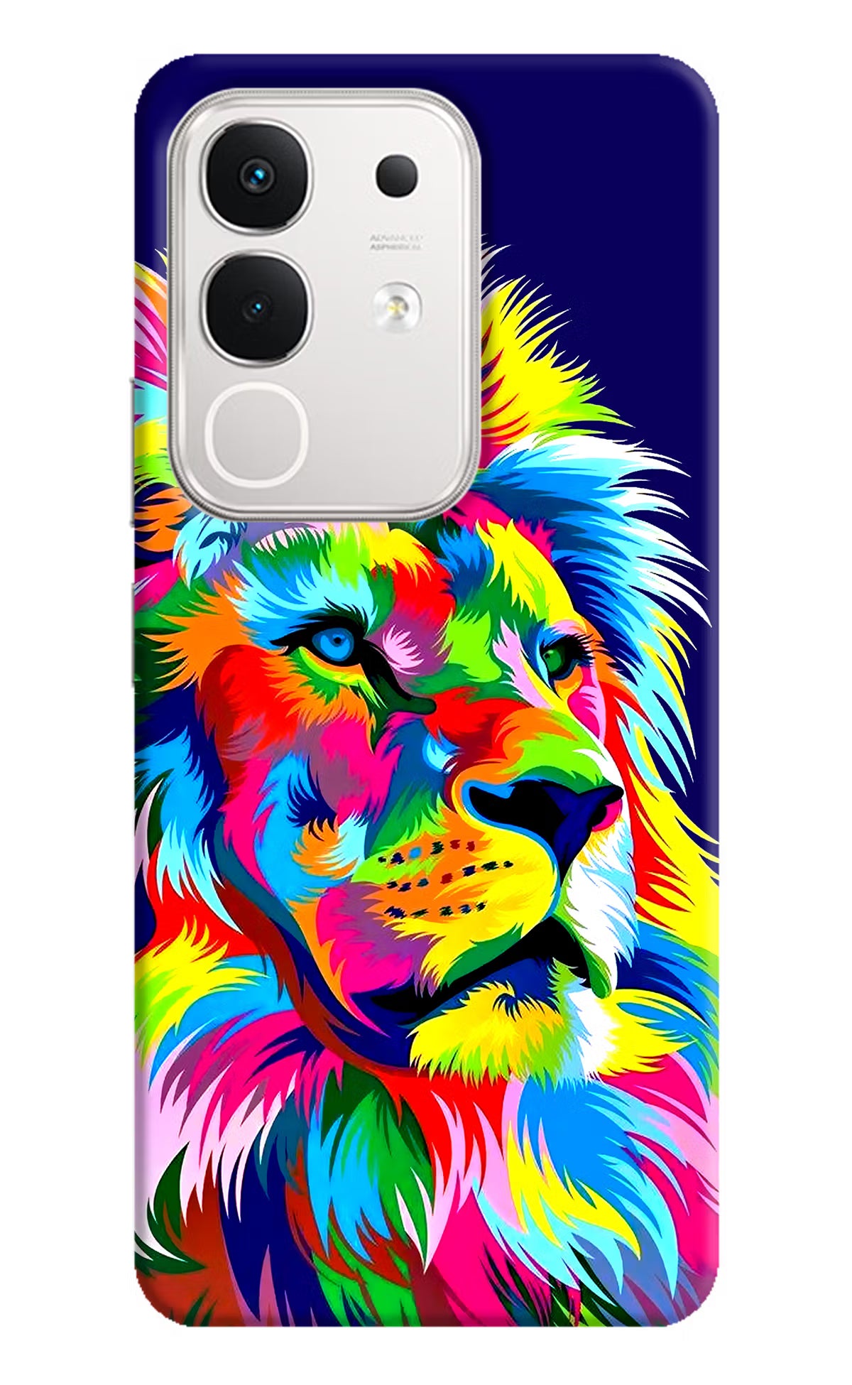 Vector Art Lion iQOO Z10x 5G Hard Case Back Cover by Casekaro
