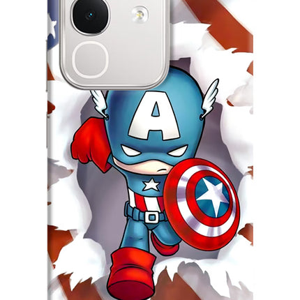 Captain America iQOO Z10x 5G Hard Case Back Cover by Casekaro