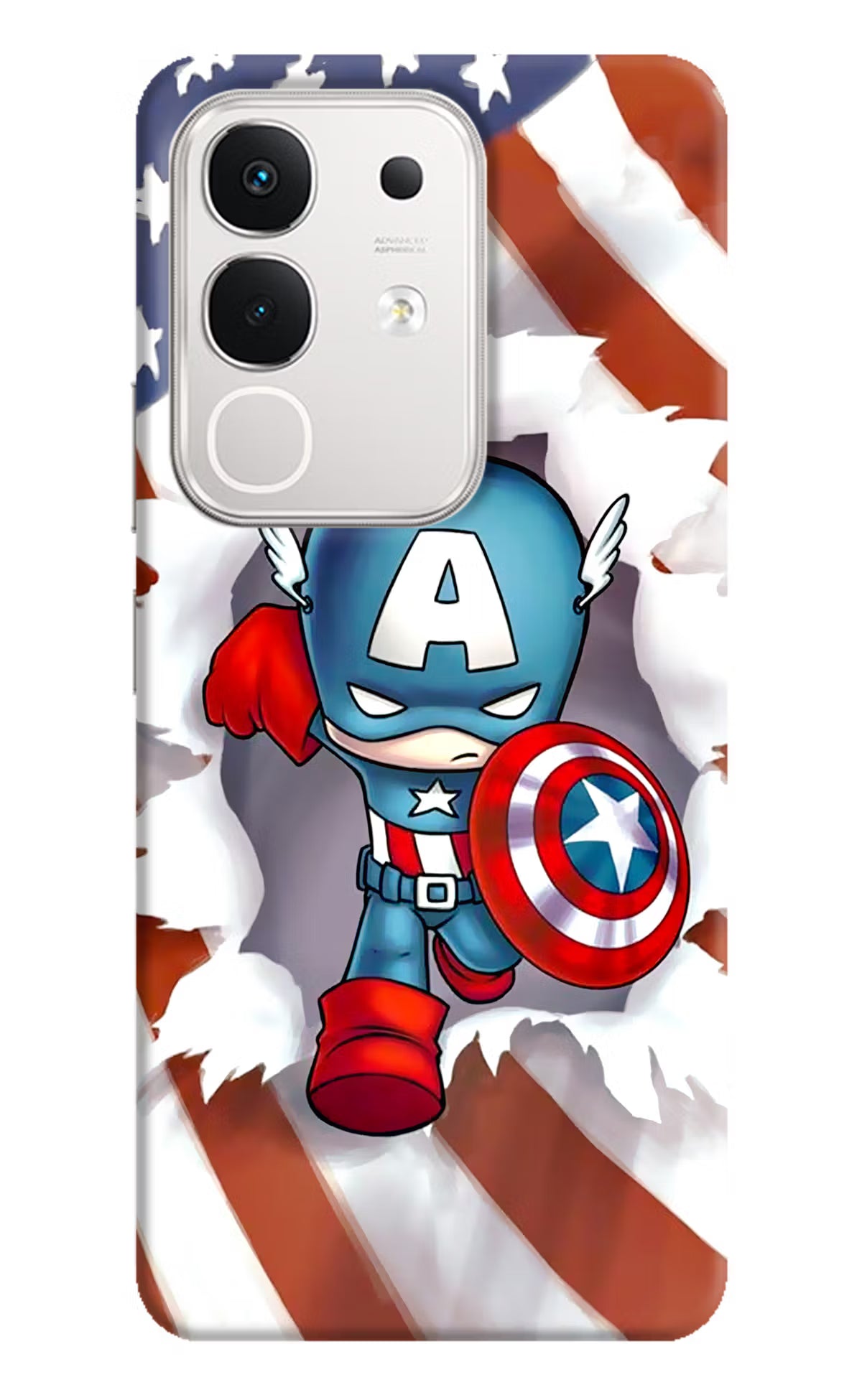 Captain America iQOO Z10x 5G Hard Case Back Cover by Casekaro
