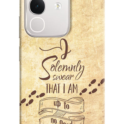 I Solemnly swear that i up to no good iQOO Z10x 5G Hard Case Back Cover by Casekaro