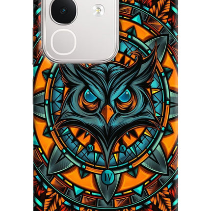 Angry Owl Art iQOO Z10x 5G Hard Case Back Cover by Casekaro