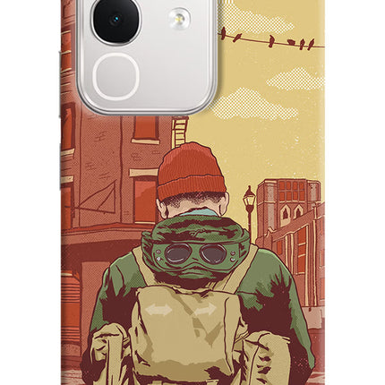 Adventurous iQOO Z10x 5G Hard Case Back Cover by Casekaro