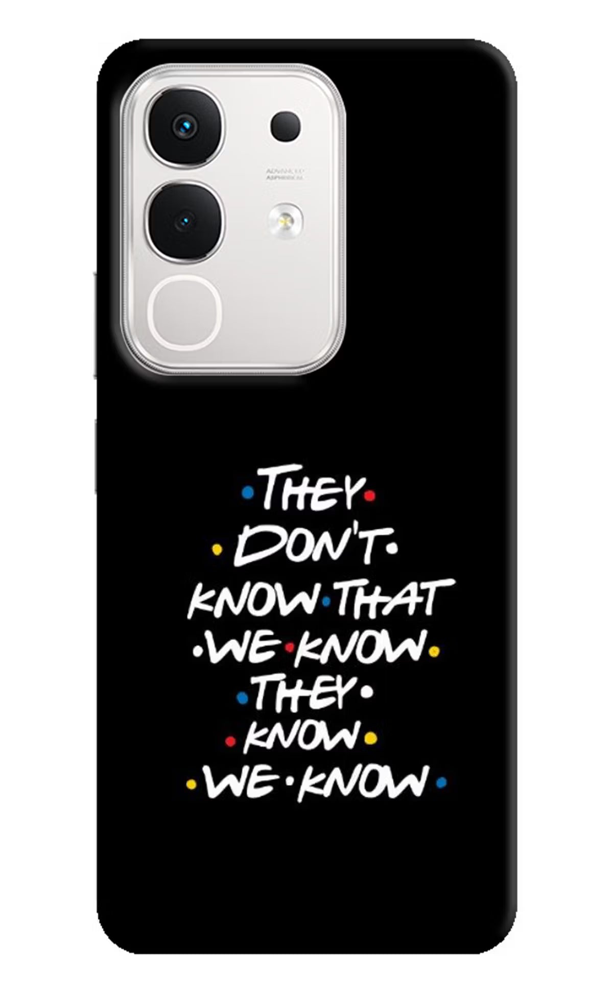 FRIENDS Dialogue iQOO Z10x 5G Hard Case Back Cover by Casekaro