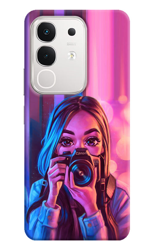 Girl Photographer iQOO Z10x 5G Hard Case Back Cover by Casekaro