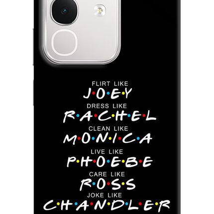 FRIENDS Character iQOO Z10x 5G Hard Case Back Cover by Casekaro