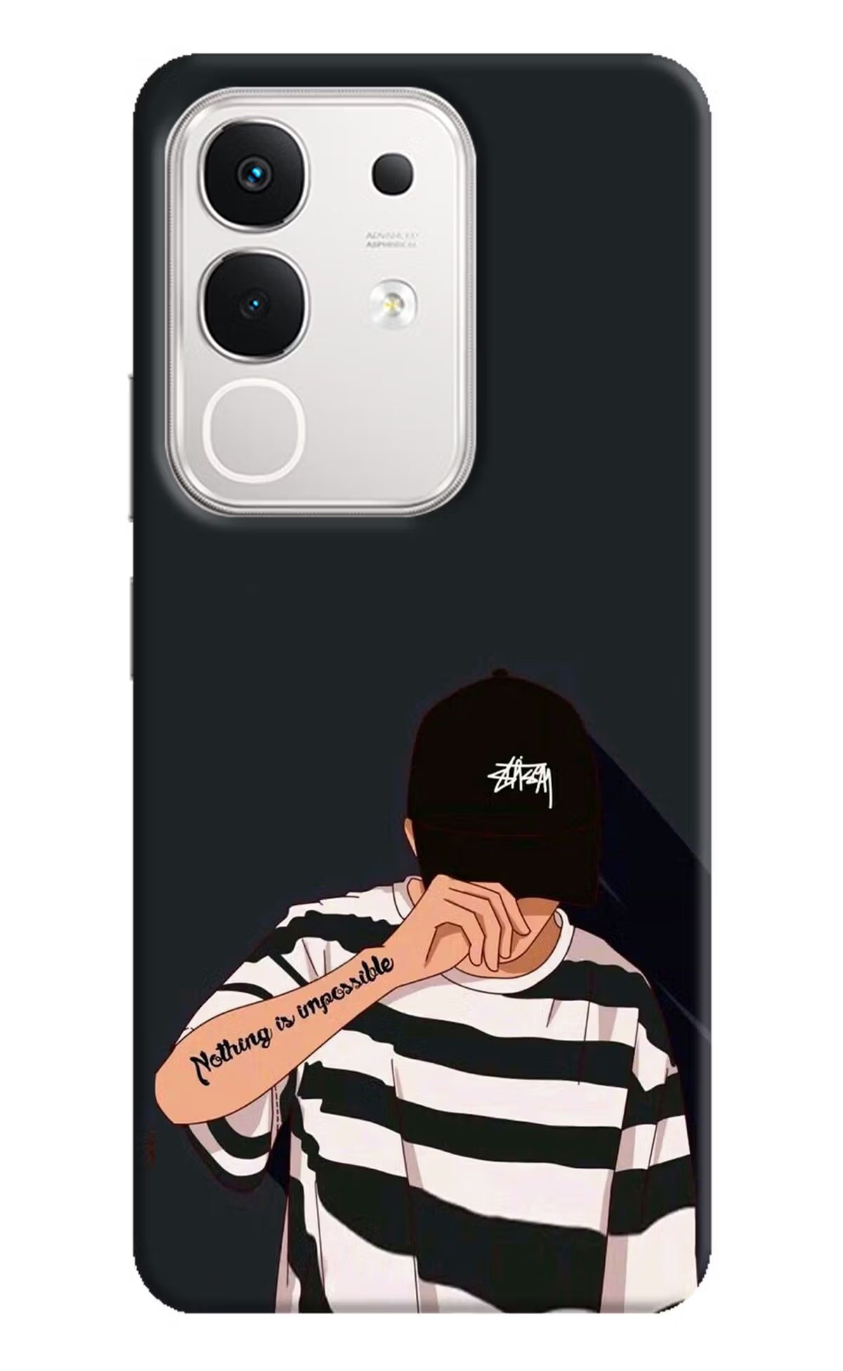 Aesthetic Boy iQOO Z10x 5G Hard Case Back Cover by Casekaro
