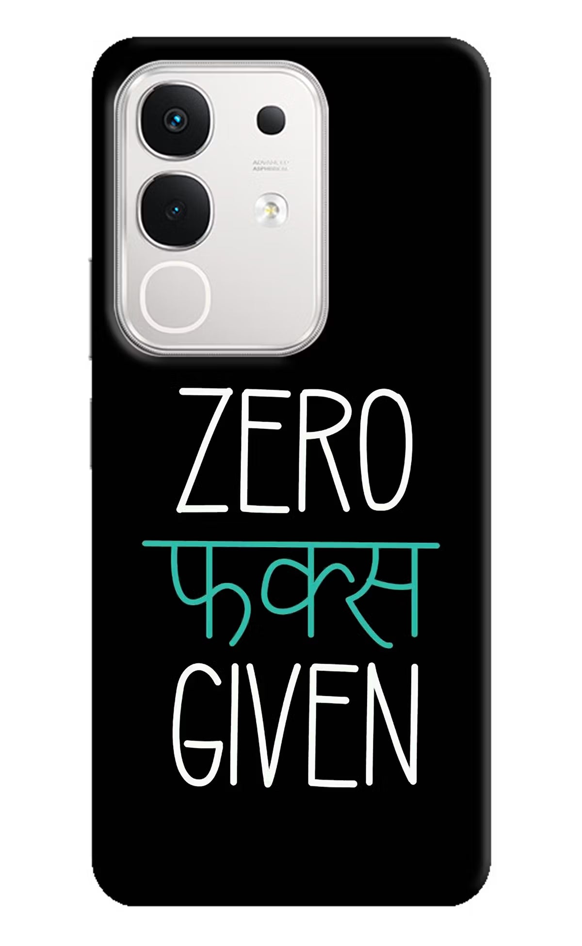 Zero Fucks Given iQOO Z10x 5G Hard Case Back Cover by Casekaro