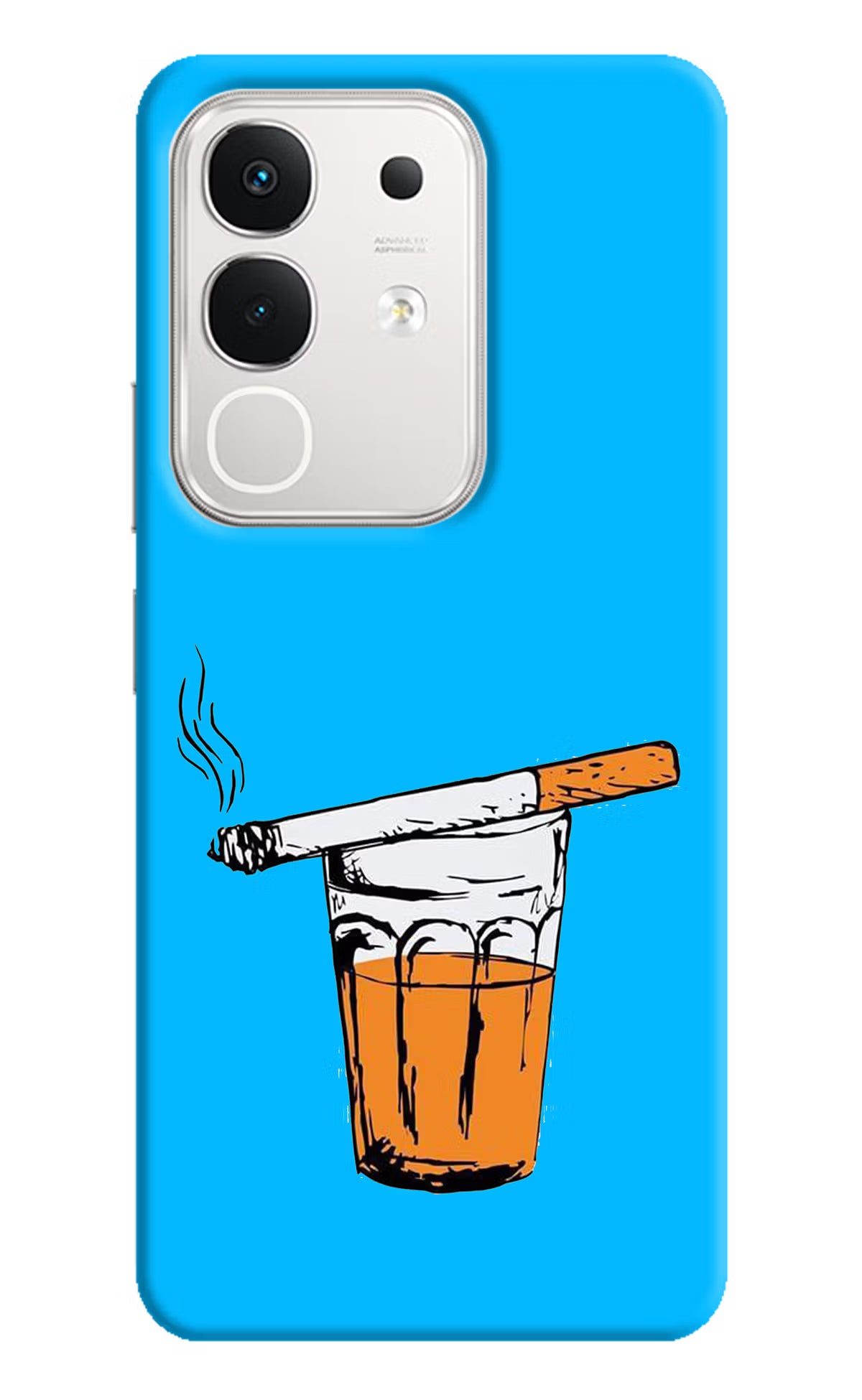 Chai Sutta iQOO Z10x 5G Hard Case Back Cover by Casekaro